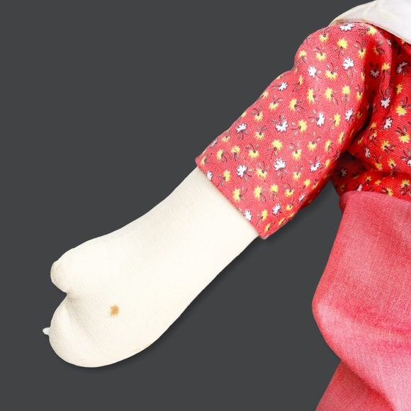 💜 Vintage Handmade Raggedy Ann Doll Homemade Kids Toy Collectors Item 22” Tall - Picture 3 of 15